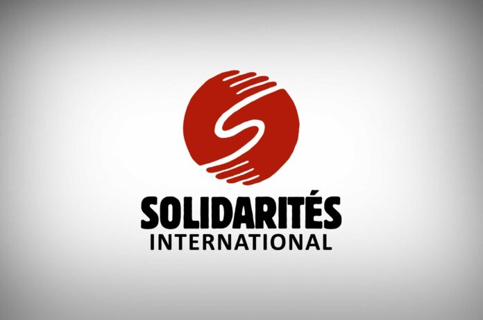 شعار مؤسسة التضامن الدولي (Solidarités International)