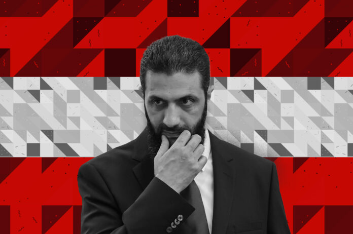 صورة تظهر الرئيس أحمد الشرع - تعبر عن الحنكة السياسية له