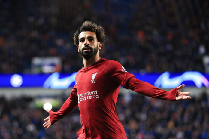 صورة لاعب الهجوم في نادي ليفربول محمد صلاح