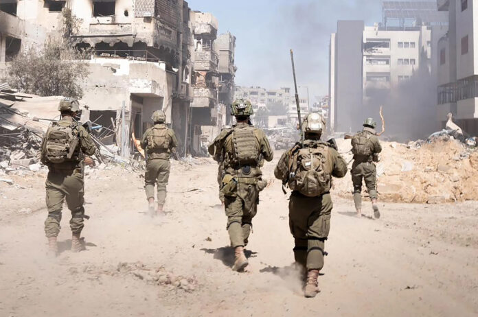 صورة للجيش الإسرائيلي في غزة
