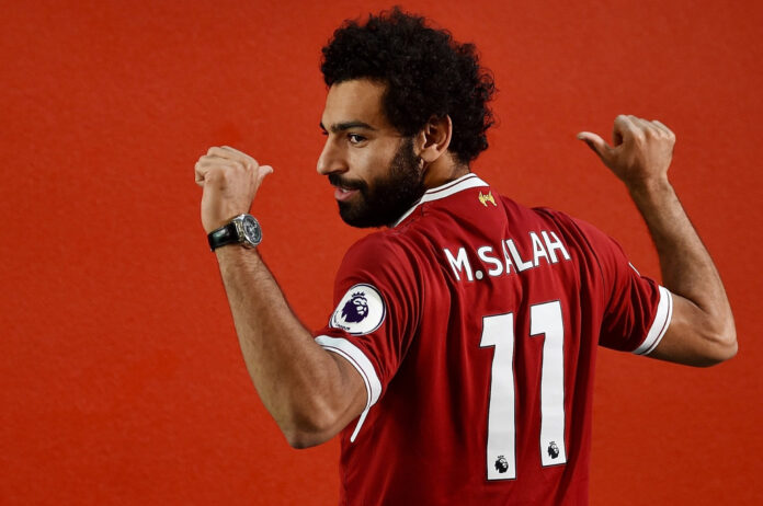 صورة لمحمد صلاح بنادي ليفربول