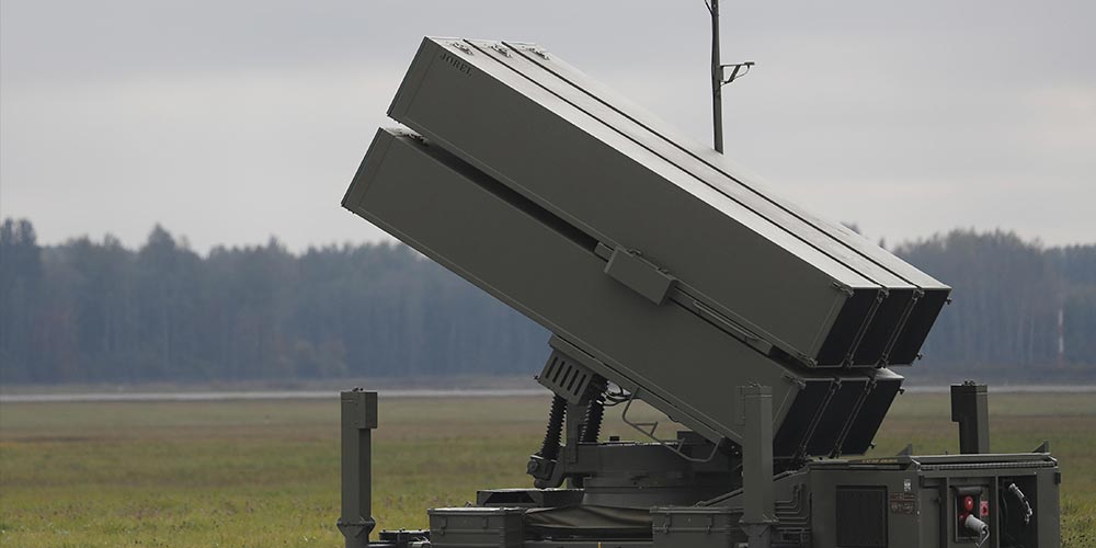 صورة لمنظومة الدفاع الجوي الأمريكية NASAMS